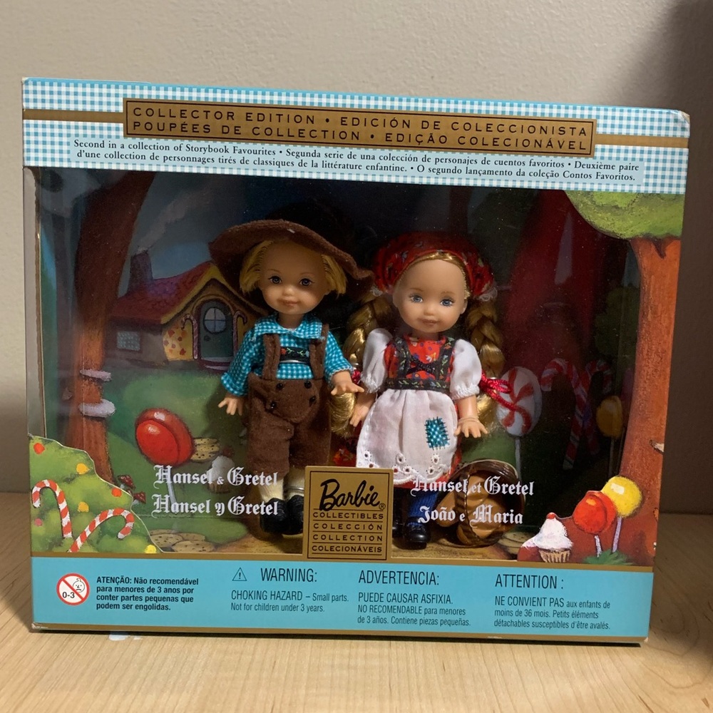 COPY - Hansel & Gretle Barbie dolls